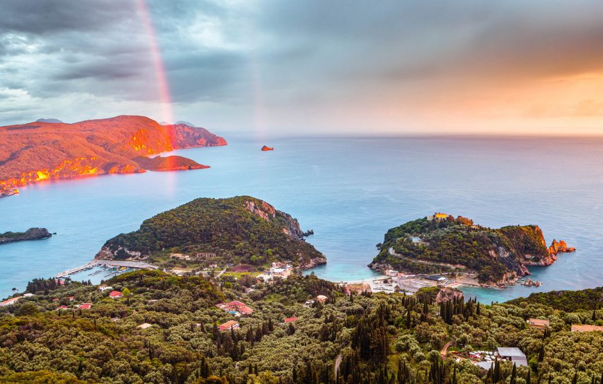From the beauty of Paleokastritsa to the heart of the Old Town of Corfu
